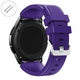 Baume & Mercier Compatible Purple 22 mm Rubber Silicone Replacement Watch Band Strap Quick Release Pins #5054