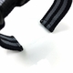 Black & Gray Stripes Nylon 20mm Watch Band Strap Belt Army Military #6042