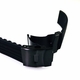 Emporio Armani Compatible Black Rubber Silicone Replacement Watch Band Strap PVD Double Lock Steel Buckle #4012