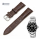 Brown Croco Leather Watch Band Strap Fits Invicta Pro Diver 9937 9937OB 1041