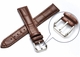 Brown Croco Leather Watch Band Strap Fits Invicta Pro Diver 38mm #1041