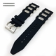 PACK OF 2 Metal & Silicone Replacement Watch Band For Invicta Russian Diver 1959