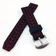 Citizen Black & Red Sports Tire Track Rubber Silicone Replacement Watch Band Strap #4067