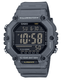 Casio AE1600H-8BV Digital Watch Grey Resin Band 100M Water Resistant Large LCD AE-1600H