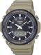 Casio AQS820W-5AV Solar Analog Digital Watch Resin Band 100M Water Resistant AQ-S820W
