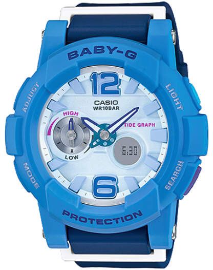 Casio Baby-G Thermometer and Tide Watch BGA180-2B3