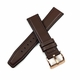 Rolex Compatible Brown Leather Watch Strap Quick Release Band Rose Gold Buckle #1527