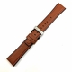 Tag Heuer Compatible Light Brown Leather Watch Strap Quick Release Band Silver Buckle #1513