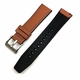 Tag Heuer Compatible Light Brown Leather Watch Strap Quick Release Band Silver Buckle #1513