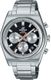Casio EFB730D-7AV Analog Chronograph Watch Stainless Steel Band Silver Dial EFB-730D