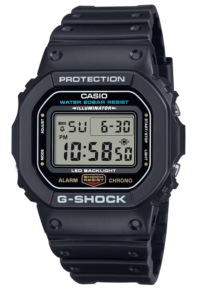 Men's Casio G-Shock Classic 6900 Green Digital Sports Watch DW6900LU-3