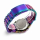 Casio G-Shock DW-5600 Mod rainbow Steel Bezel Bracelet Full Custom Metal DW5600