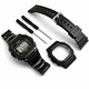 Casio G-Shock DW5600 Mod Black PVD Steel Bezel Bracelet 5600 Full Custom Metal