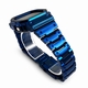 Casio G-Shock DW5600 Mod Blue PVD Steel Bezel Bracelet 5600 Full Custom Metal
