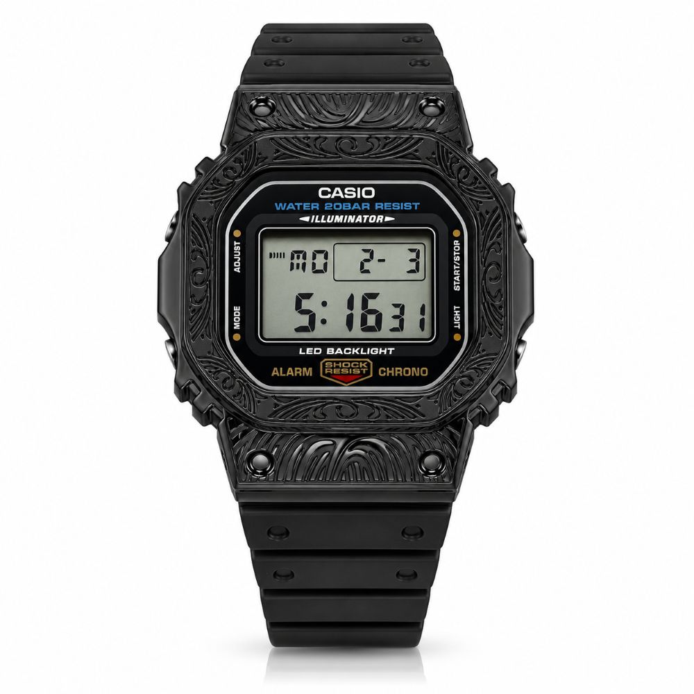 CASIO G-SHOCK カスタムG-5600Ｅ casio-g-shock-dw5600-mod-