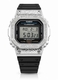 Casio G-Shock DW5600 Mod Custom Metal Patterned Steel Silver Bezel 5600