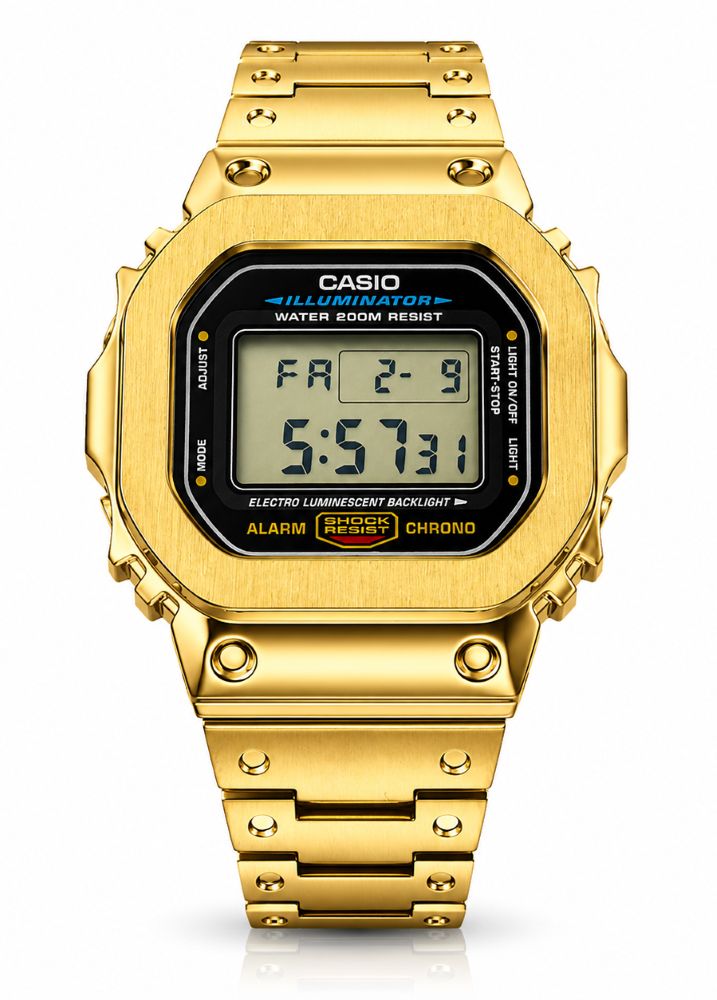 CASIO G-SHOCK DW5600Eゴールド&シルバー　2点セット casio-g-shock-dw5600-mod-gold-