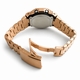 Casio G-Shock DW5600 Mod Rose Gold Steel Bezel Bracelet 5600 Full Custom Metal