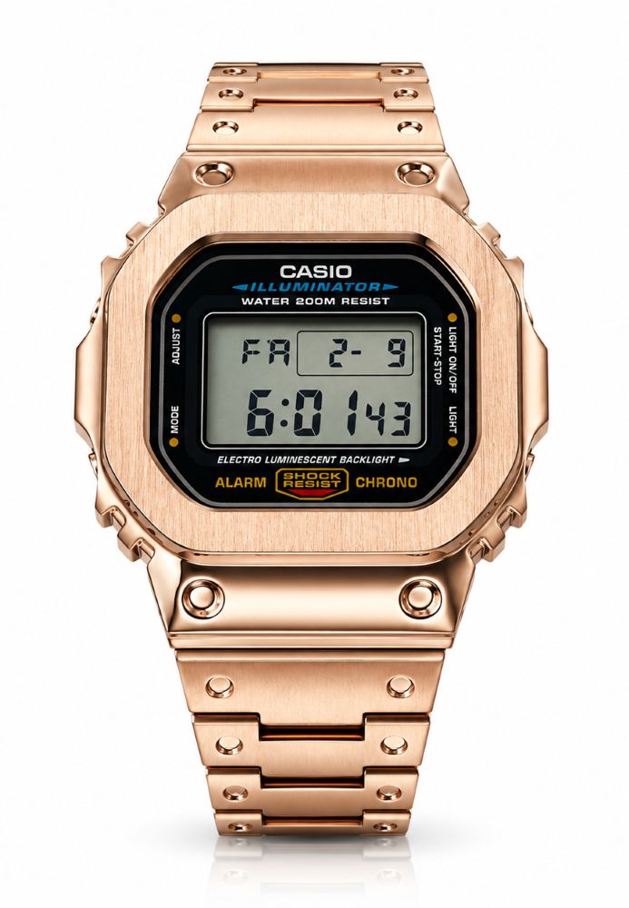 CASIO G-SHOCK DW5600Eゴールド&シルバー　2点セット casio-g-shock-dw5600-mod-rose-