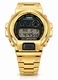 Casio G-Shock DW6900 Mod Watch Full Custom Metal Case Bracelet Gold 6900