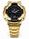 Casio G-Shock GA100-1A1 Mod Full Custom Metal Case and Bracelet Gold GA-100