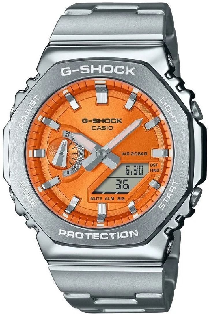 Casio G-Shock GM-2100G-1A9ER Orologio Da Uomo - Multifunzione Nero Con Cinturino In Resina