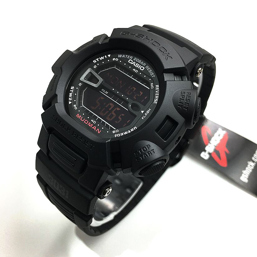 Casio G-Shock Black Military Watch G9000MS-1