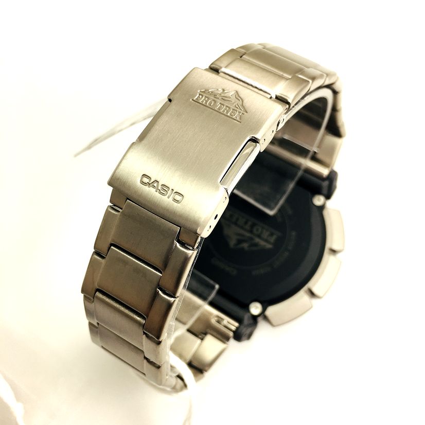 Casio GShock PRO TREK Altimeter Thermometer Compass Silver Watch PRG340T7