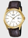 Men's Casio Genuine Leather Band Watch MTP1183Q MTP-1183Q-7A