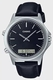 Men's Casio Leather Band Watch MTPVC01L MTP-VC01L-1E