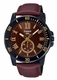 Men's Casio Leather Band Watch MTPVD200BL MTP-VD200BL-5B