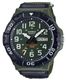 Casio MRW210HB-3BV Analog Green Nylon Band Watch 100m Water Resistant
