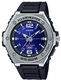 Casio MWA100H-2AV Analog Blue Dial Resin Band Watch 100 m Water Resistant