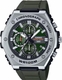 Casio MWA300H-3AV Analog Chronograph Resin Watch Green Dial 100M WR