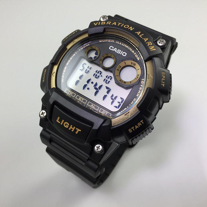 Casio Vibration Alarm Digital Sports Watch W735H1A2V