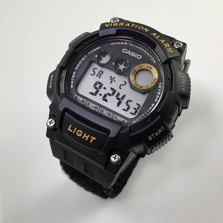Casio Vibration Alarm Digital Sports Watch W735HB1AV