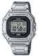 Casio W218HD-1AV Digital Silver Stainless Steel Band Watch 50m Water Resistant