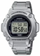 Casio W219HD-1AV Digital Silver Watch 50M Water Resistant LED Stopwatch Alarm