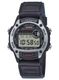Casio W220HF-8AV Digital Watch 50M Water Resistant Resin Case Leather-Cloth Band LED Stopwatch Timer