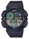 Casio WS1500H-1AV Digital Watch 100M Water Resistant Moon Phase Fishing Gear Dual Time LED