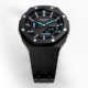Casioak Mod Casio G-Shock GA-2100 Black Silver Screws Modded Watch GA2100-1A2