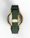 Casioak Mod Custom Watch Casio G-Shock GA-2100 Gold Tone And Green Strap GA2100