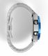 Casioak Mod Custom Watch Casio G-Shock GA-2100 Silver Case & Blue Bezel GA2100