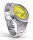 Casioak Mod Custom Yellow Dial Metal Watch Casio G-Shock GA-2100-9A9 Steel Case Band GA2100