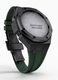 Casioak Mod Kit Fits Casio G-Shock GA-2100 GA-2110 GAB2100 Watch Black Case - Green Strap