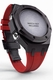 Casioak Mod Kit Fits Casio G-Shock GA-2100 GA-2110 GAB2100 Watch Black Case - Red Strap