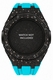 Casioak Mod Kit Fits Casio G-Shock GA-2100 GA-2110 GAB2100 Watch Black Frosted Metal Case - Tiffany Blue Strap