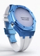 Casioak Mod Kit Fits Casio G-Shock GA-2100 GA-2110 GAB2100 Watch Blue Case - White Strap