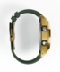 Casioak Mod Kit Fits Casio G-Shock GA-2100 GA-2110 GAB2100 Watch Gold Case - Green Strap