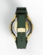 Casioak Mod Kit Fits Casio G-Shock GA-2100 GA-2110 GAB2100 Watch Gold Case - Green Strap